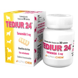 Suplemento Perros Tediur 24, 30 Tabs. Tipo Tora-card