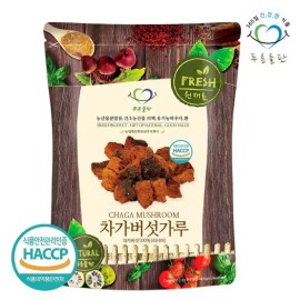 green field Russian Siberian Powder Tea Chaga Mushroom Powder 100g / 러시아 시베리안 분말 차 차가버섯가루 100g