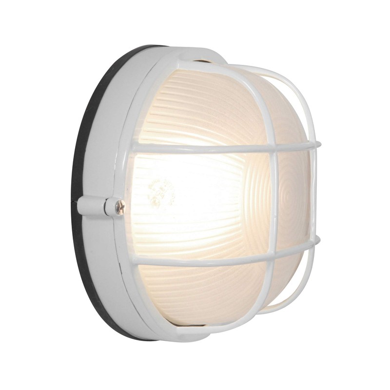 Nauticus - Round 7"dia Wet Location Bulkhead - Satin Finish