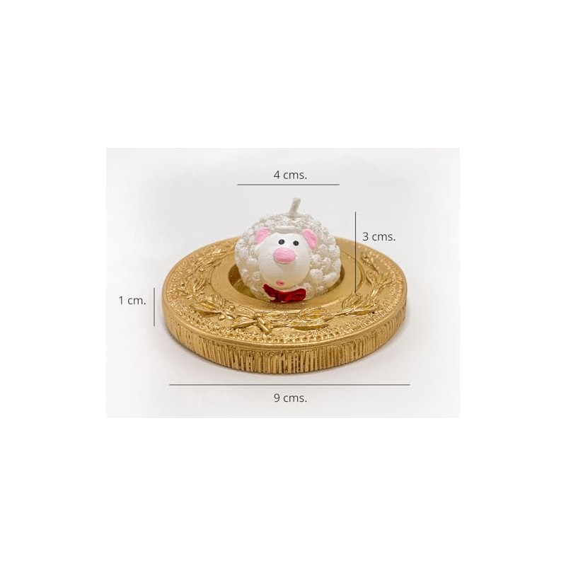 Docenera Velas Borreguitos de la Abundancia Divina Providencia Set 12