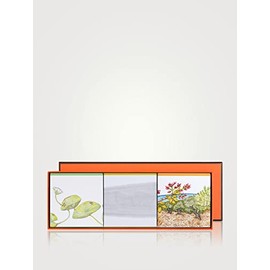 Hermes Un Jardin Soap 3-Piece Set for Unisex, (Sur Le Nil 3.4 Oz + Monsieur Li 3.4 Oz + A Cythere 3.4 Oz)