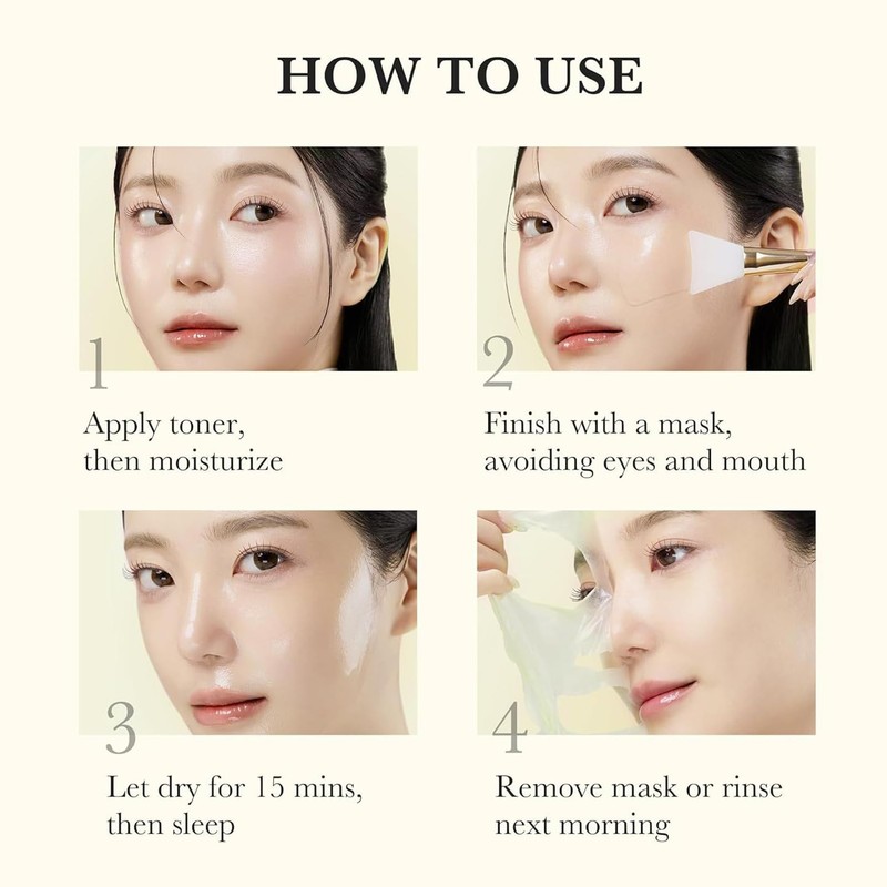 Kojic Acid Turmeric Collagen Night Wrapping Mask