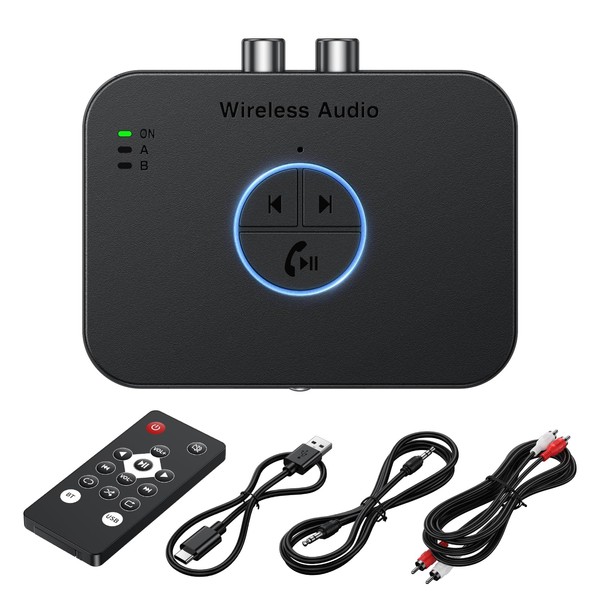Bluetooth 5.4 Audio Receiver, 4 in 1 Wireless Adapter for