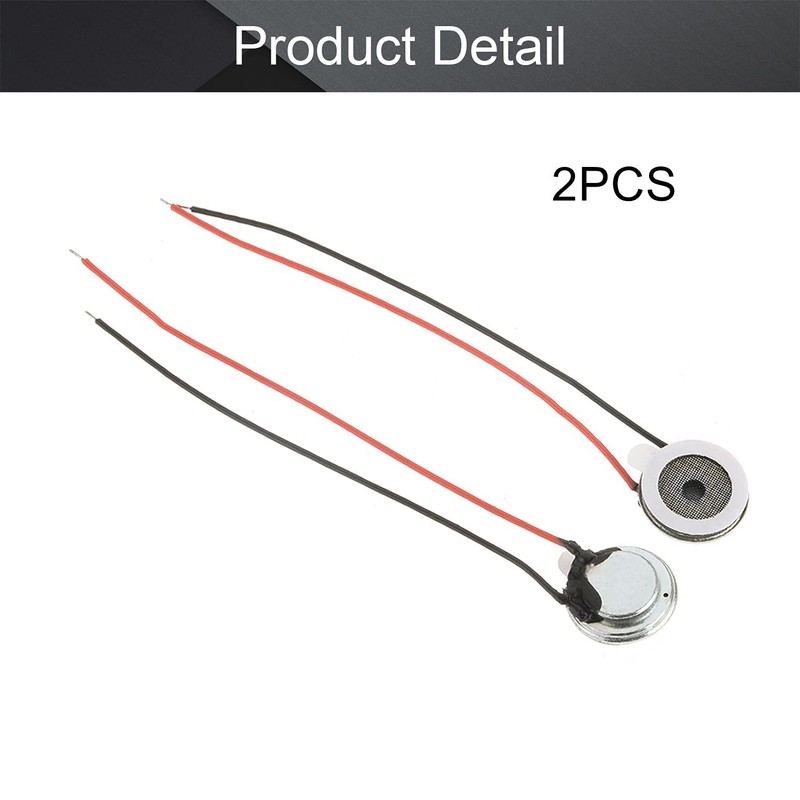 Fielect 2Pcs 0.5W 8 Ohm DIY Magnetic Speaker Arduino Round