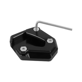 CHIFUN Kickstand Extender Enlarger Pad Side Stand Extension Plate Replacement for Yamaha YZF R1 R1M 2015-2023 Side Parking Stand Foot Pad (Black)