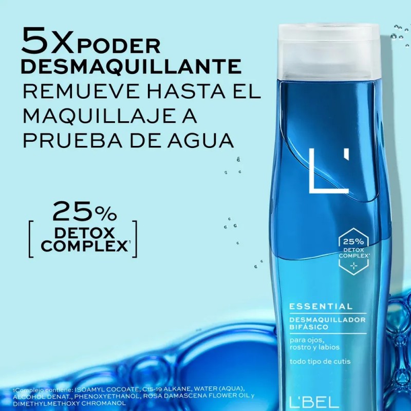 Lbel Locin Desmaquillante Bifsica Rostro Y Ojos 125ml