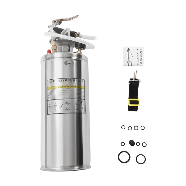 Unbranded Large Capacity Sprayer 2 Gal Hand-Pump Sprayer with 1.2m
