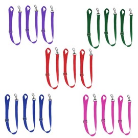 Derby Originals Heavy Duty Adjustable 30” Nylon Hanging Bucket Straps for Water and Feed Buckets - Lot of 3