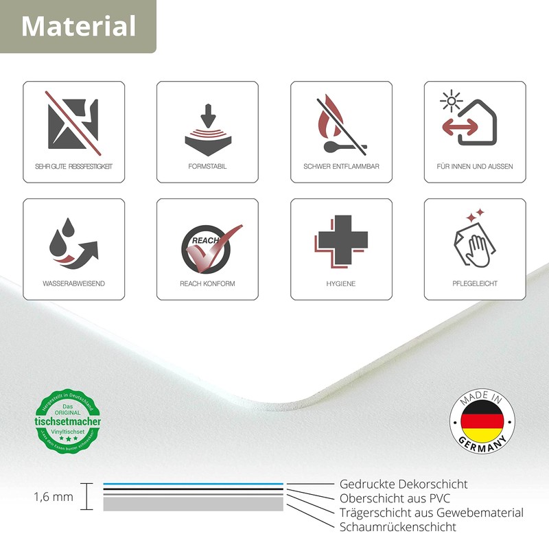 Placemat | Washable Place Mat - Dinosaur - 44 x