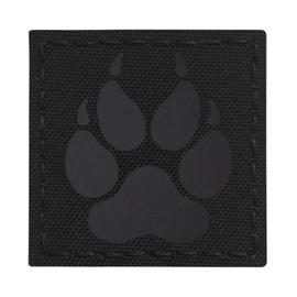 Blackout IR K9 - Parche de gancho y lazo para perro (3 x 3, infrarrojos, táctico, moral