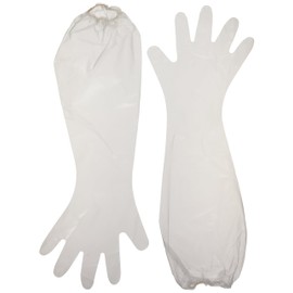 WhiteMax TP-13 Polymax Embossed Gloves with Elastic Cuff