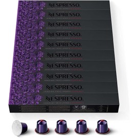 NESPRESSO Original Arpeggio Decaffeinato, Dark Roast, Compatible with Original Coffee Machines, Capsule Set of 100 Coffee Capsules