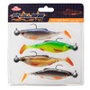 Berkley Pulse Realistic Roach Prerigged, Fishing Hook, Soft Lures, PredatorFishing,
