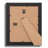 Fabian Clarke London® 10x8 Picture Photo Frame Black with 8x6