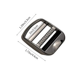 Nifocc Pack of 10 Metal Ladder Adjustable Buckles Webbing Release Buckles Zinc Alloy Buckle with Adjustable Slider for Backpack Suitcase Strap Accessories