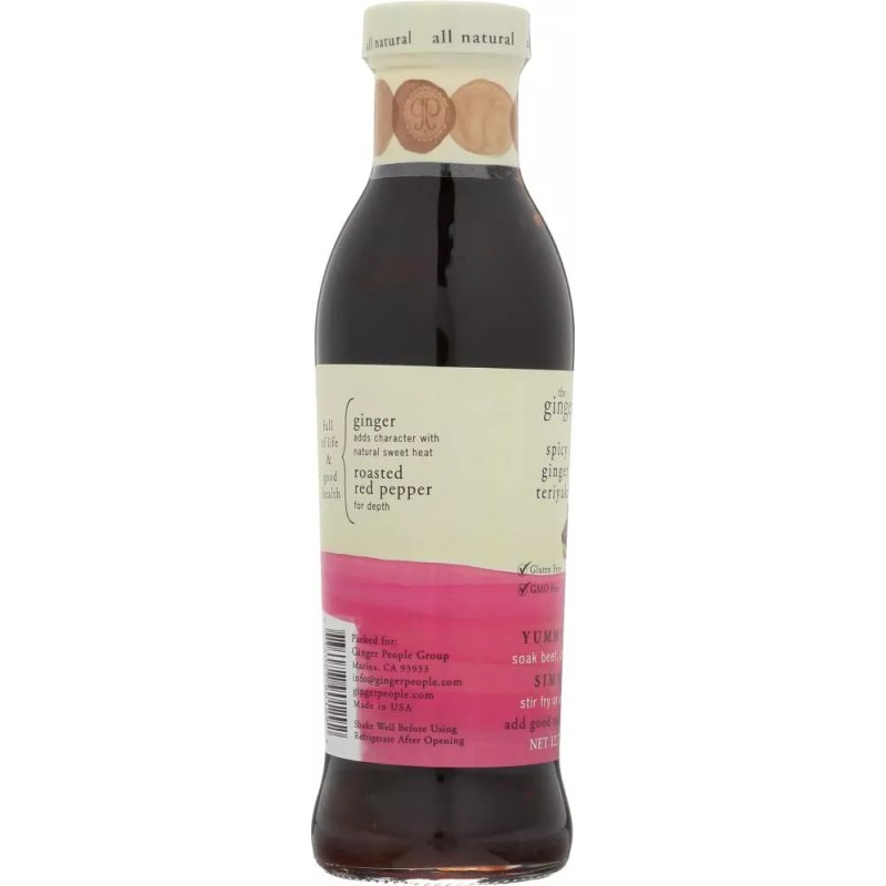 Ginger People The Ginger People Spicy Teriyaki Sauce 12.7 oz