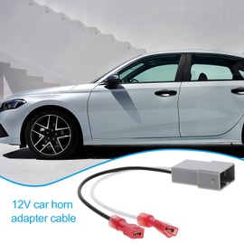 SING F LTD 4Pcs 12V Speaker Adaptor Plug 2 Pin Cable Loom Compatible with Honda Compatible with Accord Compatible with Civic CR-V CR-X CR-Z FR-V H-RV