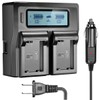SR SUN ROOM NP-FW50 Dual Rapid Battery Charger for Sony