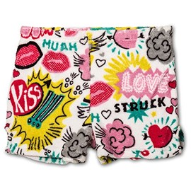 Up Past 8 Plush Pajamas Shorts for Girls, Kids Size 7