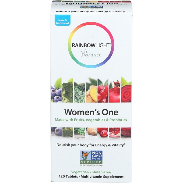 Rainbow Light, Multivitamin Womens One, 120 Count