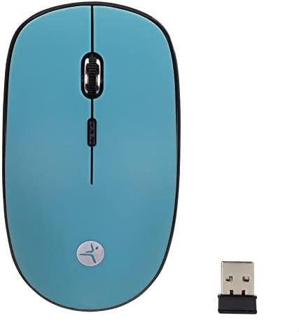 TECHZONE Mouse Inalámbrico 1200 dpi Tipo Diamante Verde