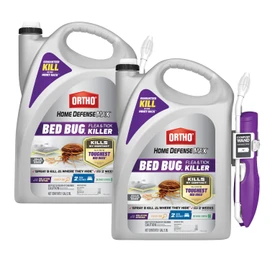 Ortho Home Defense Max Bed Bug, Flea & Tick Killer with Comfort Wand, 1 gal. (2-Pack)