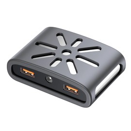 USB Extender 4 Ports Max 100W 2 USB-C Ports Max 30W 2 USB A Ports Adapter Splitter Laptop Docking Station Type C Port Hub Multiport Adapter Dock DC Charger