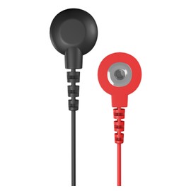 iStim TENS/EMS/IF Snap Lead Wire Adapters/Convert ∅2mm Pin Connector to ∅3.5mm Snap Connector (2 Pieces)