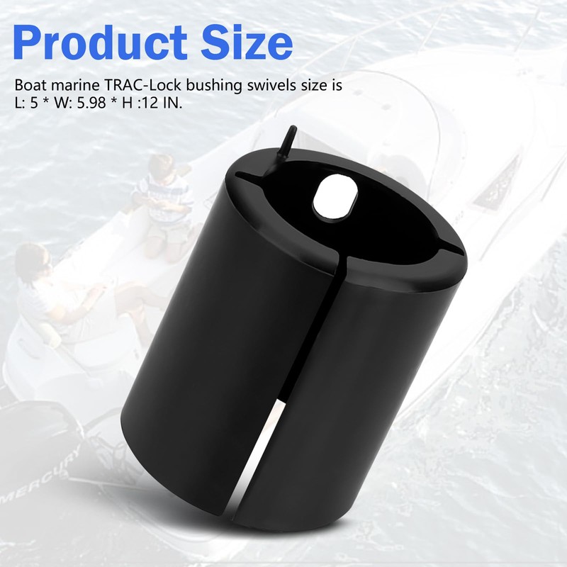 Adabuing 2171001 Boat Marine TRAC-Lock Bushing Swivels Replacement for Springfield