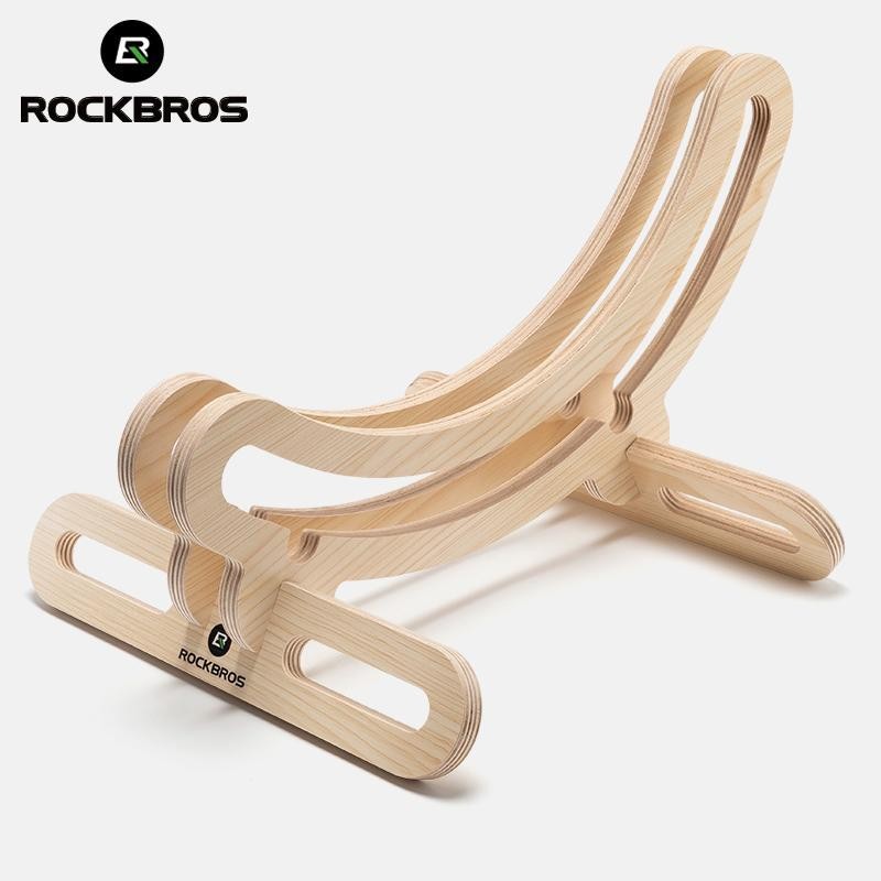 ROCKBROS Bike Stand Bicycle Parking Rack For 23-30/700C Support Wooden