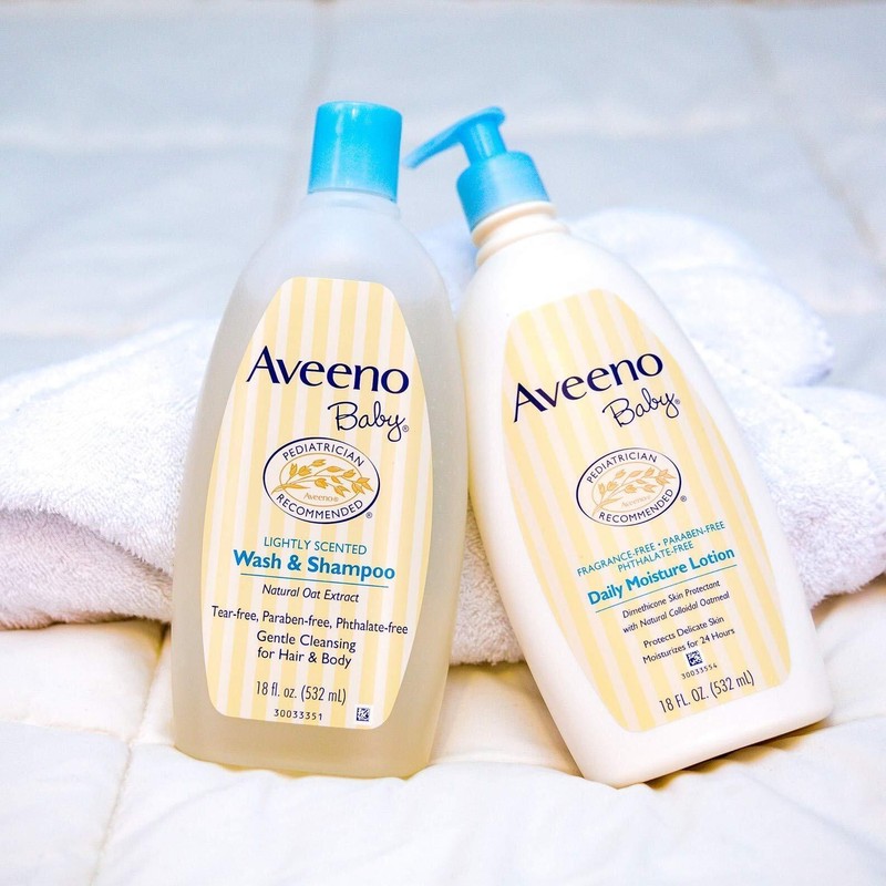 Aveeno - Baby Wash & Shampoo Natural Oat Formula Lightly