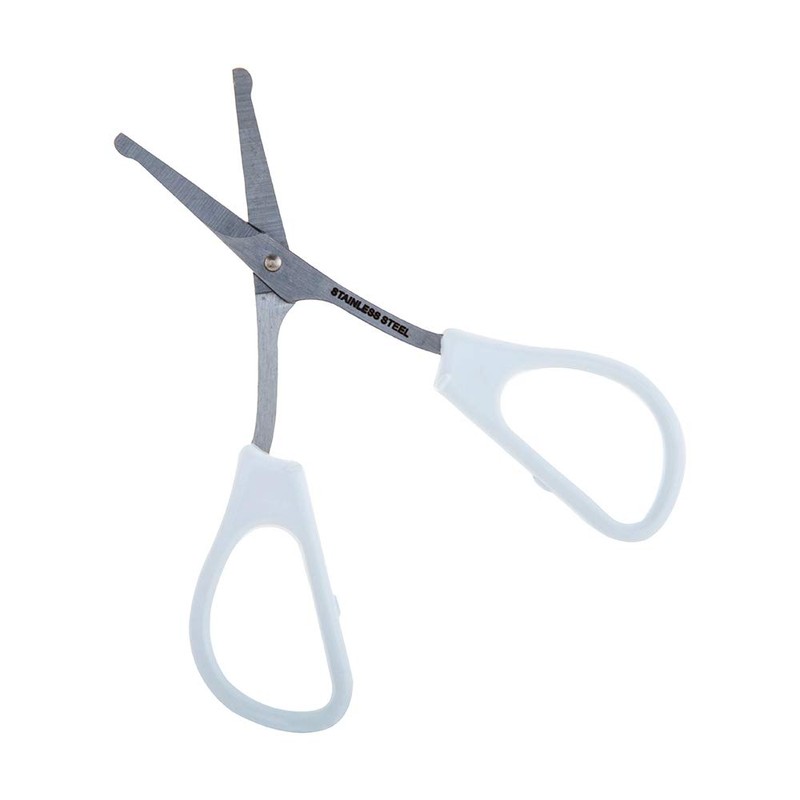 KF1024 119 Safety Scissors Cap Included Nose Hair Cutter Care