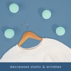 S&T INC. Reusable Plastic Dryer Balls, Fabric Softener for Laundry,