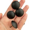 Let's Decorate 50PCS 1 inch Matte Black Upholstery Tacks, Decorative