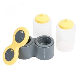 OLPro Happy Camper Happy Taste Condiment Holder - Grey/Yellow