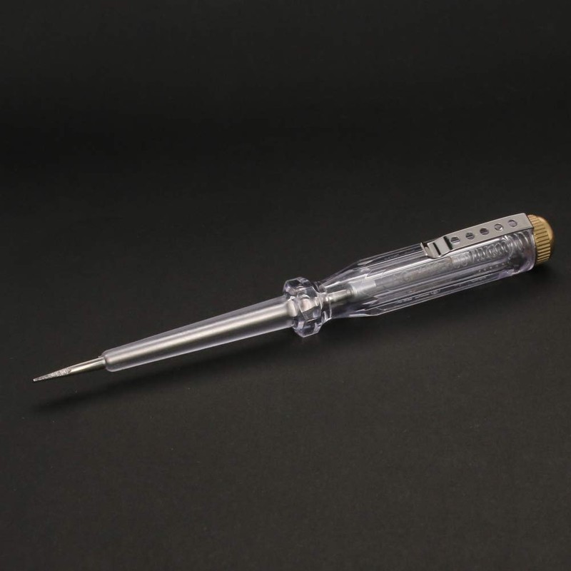 Fielect Tester Screwdriver, Voltage Tester Light Circuit Tester Electric Test