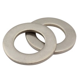 SC-Normteile Pack of 25 Washers Form A (Washers) M8 DIN 125 Stainless Steel A2 (V2A) SC125