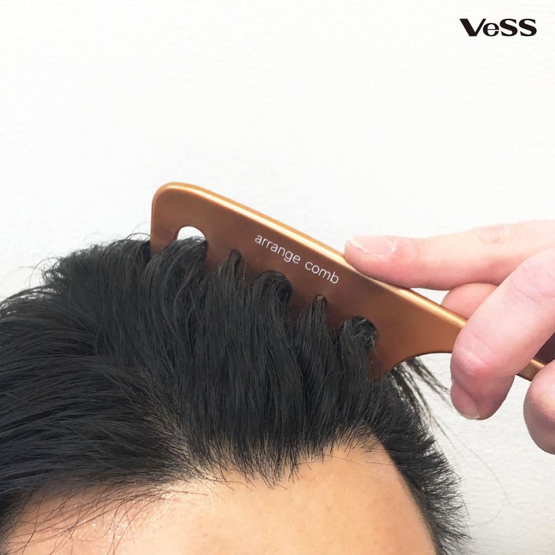 Bess VESS Japanese Bangs Styling Comb (Coarse Rough Style)