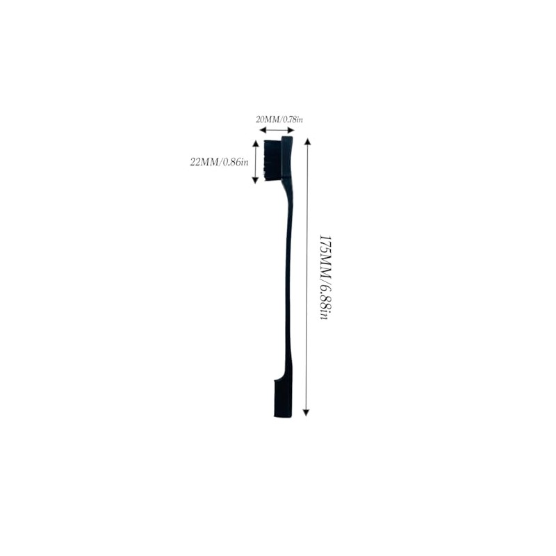 Hair Edge Control Brush 2-in-1 – 2 Pcs Double Sided
