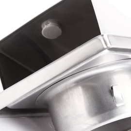 304 Stainless Steel Wall Metal Dryer Vent Cover Square Hood 4"