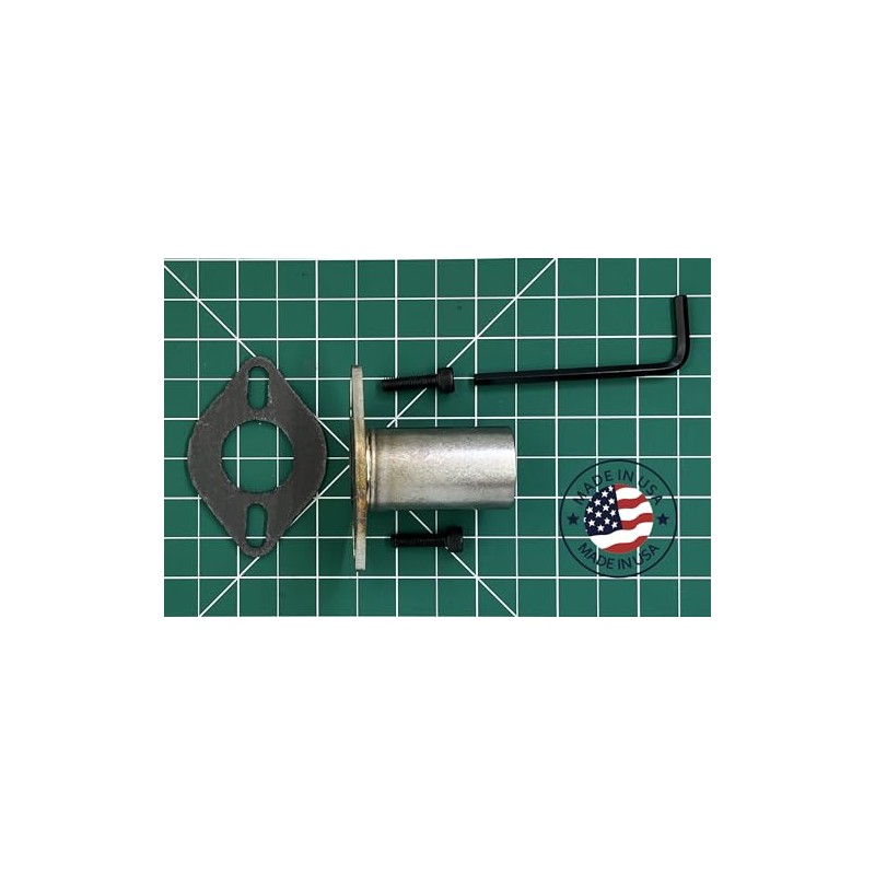 GenExhaust for Predator 5000 Generator 1 Steel tubing Exhaust Extension