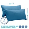 Dreamzie Pillowcases, 50 x 80 cm (Set of 2), 100%