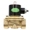 Baomain Brass Electric Solenoid Valve 1 inch DC 12V Water