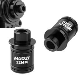 Dmykluc 12mm to 9mm Mountain Bike Thru-Axle to QR Converter Adapter - Conversion Kit for Standard QR Forks/Frames, Ideal for Wheel Upgrades & Vintage Bike Restoration