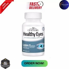Not Applicable Healthy Eyes with Lutein Tablets, 60 Count, White (27452)