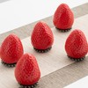 Mini Strawberry Urn for Human Ashes Adult Female Ceramic Keepsake