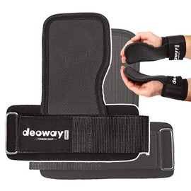 Power Grip, Left & Right Set, PRO Weights, Training Grips, Wrist Wraps, Muscle Training Gloves, Pull Ups, Grip Assistance, Anti-slip, Injury Prevention, Unisex, Left and Right Set, Pull Up Gloves,