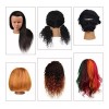 N2 Maniqui Cabeza Cabello Natural Negro 40 Cm N2