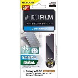 Elecom Galaxy A23 5G [ SC-56C | SCG18 ] / A22 5G [ SC-56B ] / A21 [ SC-42A | SCV49 | SCV49 ] / A20 [ SCV46 | SC-02M ] Film Anti-Glare Matte Anti-Glare Anti-Glare Anti-Glare Anti-Glare Anti-Fingerprint