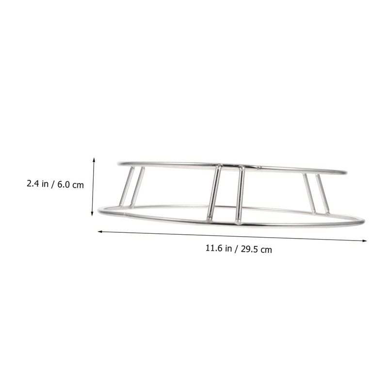 MAGICLULU 1Pc Bold Solid Pot Rack Stainless Steel Holder for